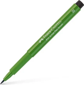 Faber-Castell PITT artist pen brush permanentgrün oliv