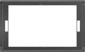 Geberit Abdeckrahmen für Sigma70 Betätigungsplatte, schwarzchrom/poliert