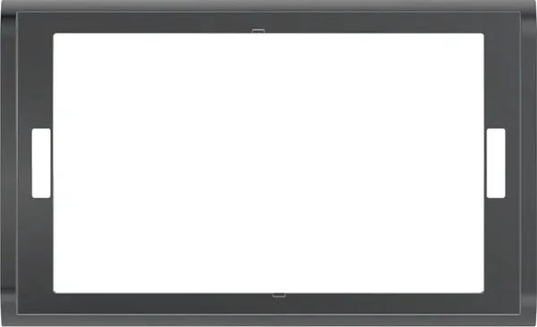 Geberit Abdeckrahmen für Sigma70 Betätigungsplatte, schwarzchrom/poliert