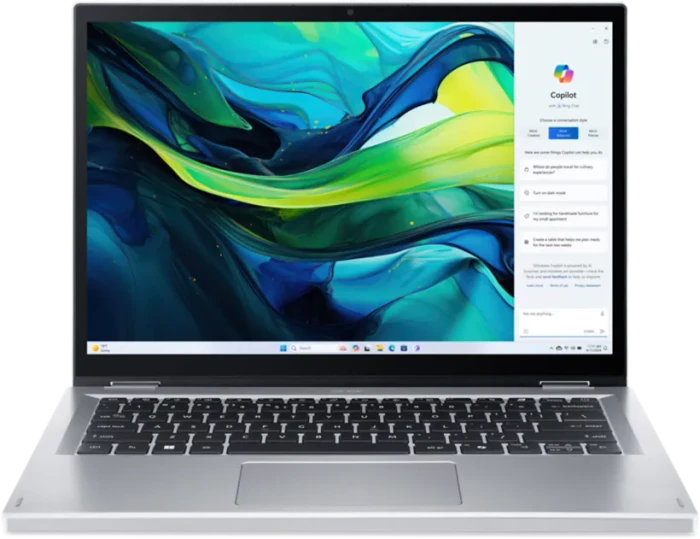 Acer Aspire Spin 14 Go AGSP14-31PT-325W, Core 3 N355, 8GB RAM, 512GB SSD, DE