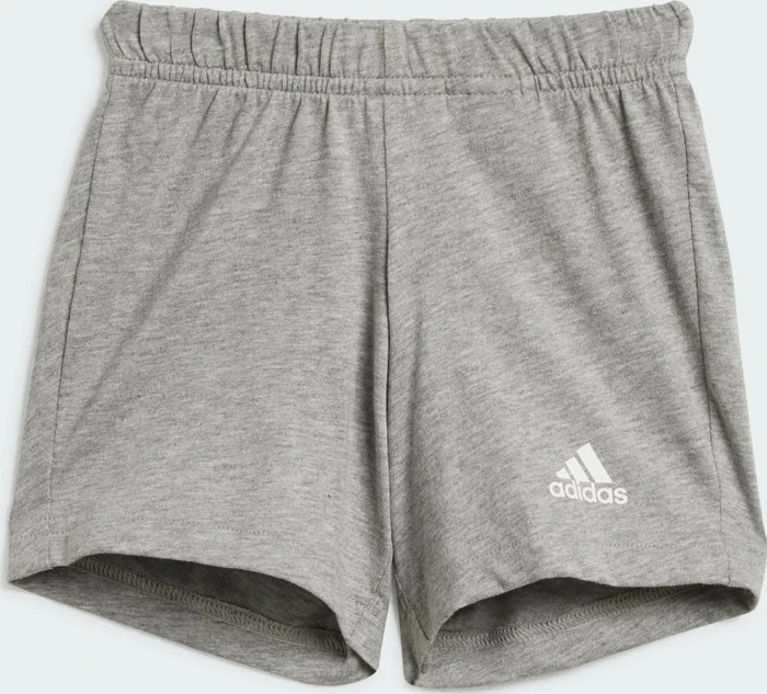adidas Essentials Organic Cotton T-Shirt and Shorts Set preloved crimson/white (Junior)
