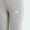 adidas Essentials 3-Streifen Hose lang medium grey heather/white (Junior) Vorschaubild