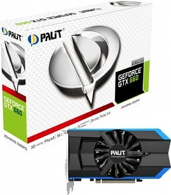 Palit GeForce GTX 660 OC, 2GB GDDR5, 2x DVI, HDMI, DP