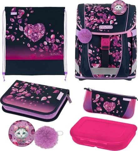 Herlitz Filo Active XL Plus Schultaschen-Set, 5-tlg.