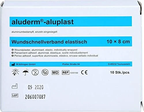 Söhngen Aluderm Aluplast, 8cm x 1m, 1 Stück