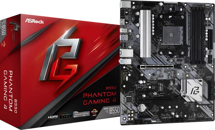 ASRock B550 Phantom Gaming 4 (AMD AM4)