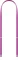 Apple Crossbody Band magenta Vorschaubild