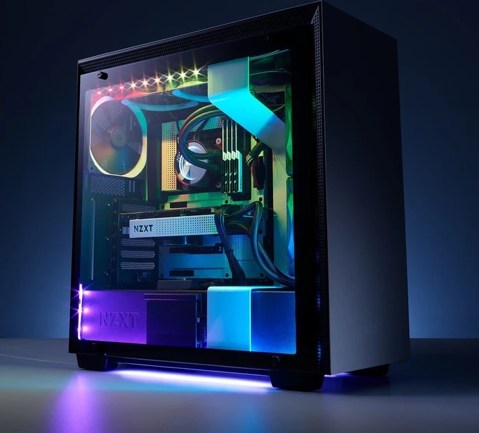 NZXT HUE 2 RGB Lightning Kit, LED Controller, schwarz