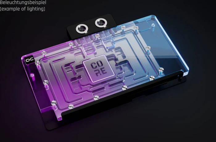 Alphacool Core NVIDIA GeForce RTX 5090 TUF Gaming mit Backplate