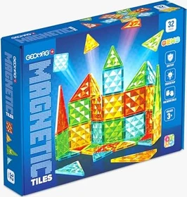 Geomag Magnetic Tiles Gems 32