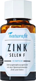 naturafit Zink Selen F Kapseln, 90 Stück