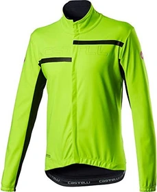Castelli Transition 2 Fahrradjacke yellow fluo/black/black reflex (Herren)