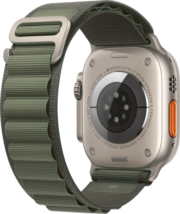 Apple Alpine Loop Small für Apple Watch Ultra (49mm) grün