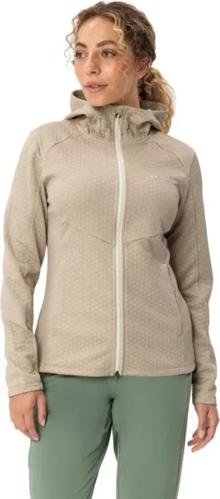 Vaude Skomer Hooded Fleece Jacke linen (Damen)