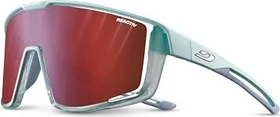 Julbo Fury Reactiv 0-3 High Contrast durchscheinend hellblau/rot