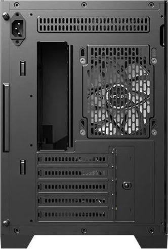 Antec Flux M, schwarz, Glasfenster