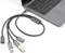 DeLOCK 4-Port USB Kabel-Hub , 4x USB-A 2.0, USB-C 2.0 [Stecker] Vorschaubild