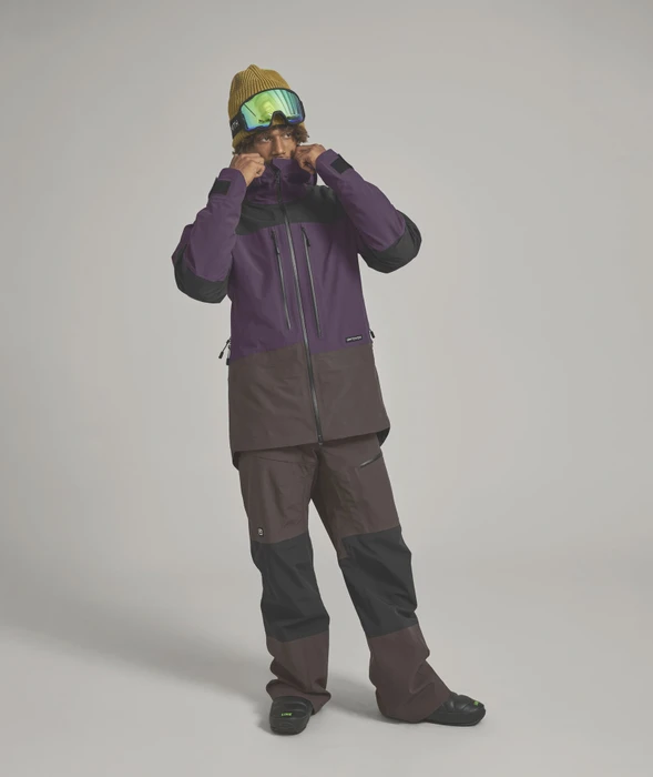Ortovox Ravine Free 3L Skihose lang dark chestnut (Herren)
