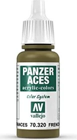 Vallejo Panzer Aces 020 french tankcrew, 17ml