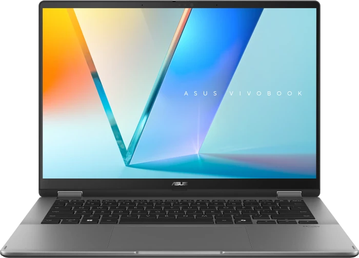 ASUS VivoBook 14 Flip TP3407SA-QL003W, Matte Gray, Core Ultra 5 226V, 16GB RAM, 512GB SSD, DE