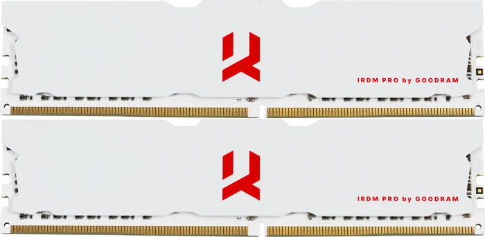 goodram IRDM PRO CRIMSON WHITE UDIMM 32GB Kit, DDR4-3600, CL18-22-22, 2RX8, retail