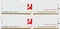 goodram IRDM PRO CRIMSON WHITE UDIMM 32GB Kit, DDR4-3600, CL18-22-22, 2RX8, retail Vorschaubild