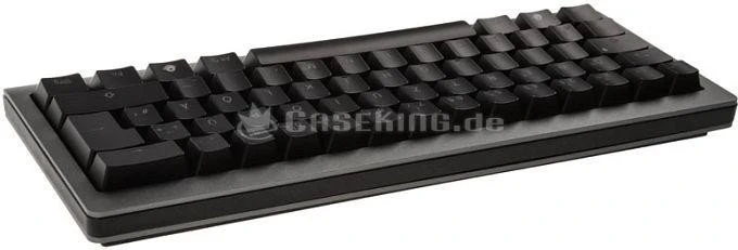 Ducky Mini grau, MX BLUE, USB, DE