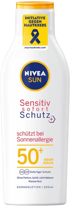 Nivea Sun Sensitiv Sonnenallergie Lotion LSF50+, 200ml