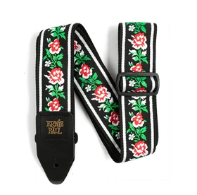 Ernie Ball Classic Jacquard Guitar Strap Winter Rose