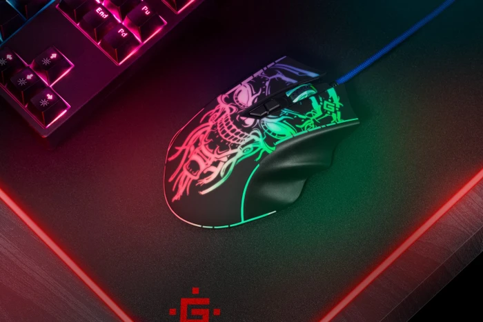 Defender Bulletstorm GM-928 RGB Gaming Mouse schwarz, USB