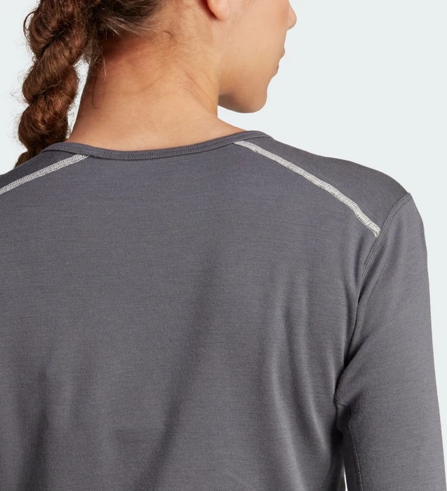 adidas Xperior Merino 260 Baselayer Funktionsshirt langarm grey five (Damen)