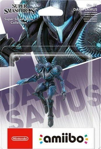 Nintendo amiibo Figur Super Smash Bros. Collection Dunkle Samus (Switch/WiiU/3DS)