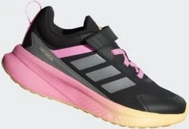 adidas Fortarun 4.0 core black/iron metallic/bliss pink (Junior)