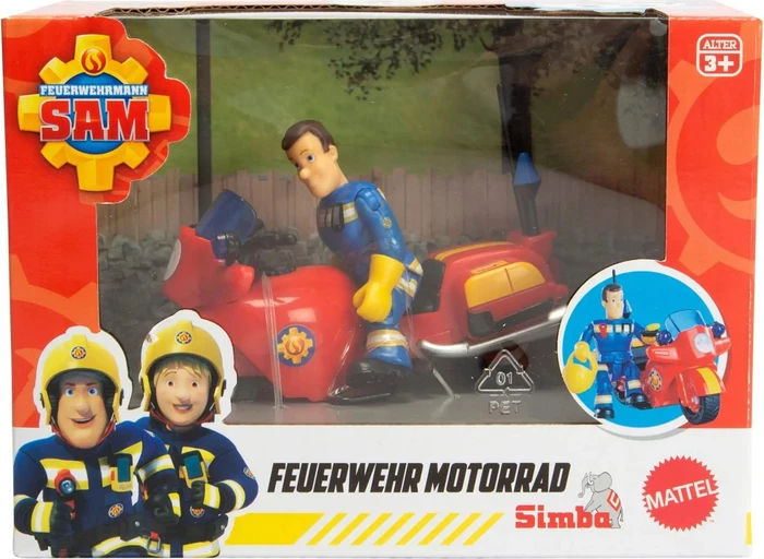 Simba Toys Feuerwehrmann Sam - Feuerwehr Motorrad mit Figur (109252654)