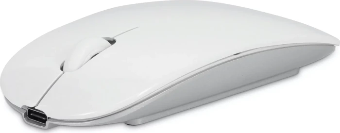 LMP Master Mouse weiß/silber, USB-C/Bluetooth