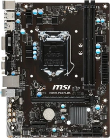 MSI H81M-P33 Plus (Intel 1150)