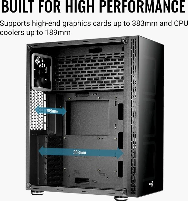 AeroCool Tor Pro, Glasfenster