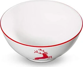 Gmundner Keramik Rubinroter Hirsch Schüssel 23cm