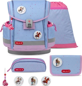 Belmil Classy Plus Lavander Schultaschen-Set, 4-tlg.