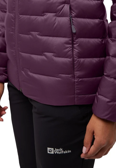 Jack Wolfskin Passamani Down Hoody Funktionsjacke midnight plum (Damen)