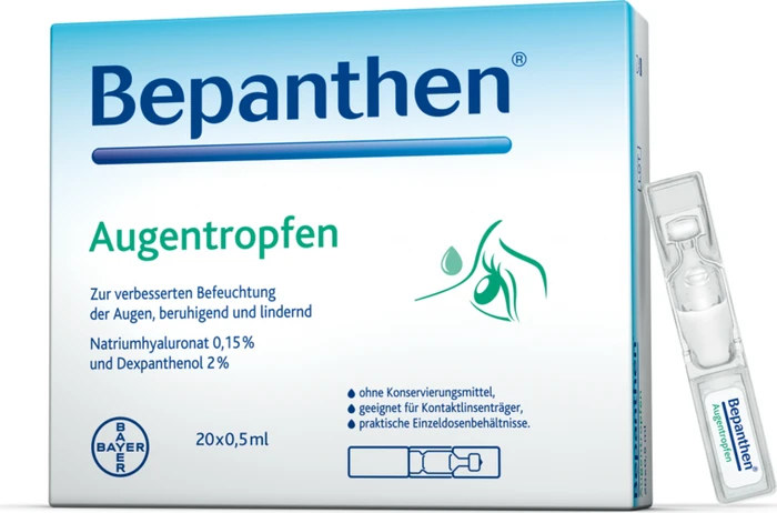 Bepanthen Augentropfen, 10ml (20x 0.5ml)