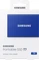 Samsung Portable SSD T7, blau, 1TB, USB-C 3.1 Vorschaubild