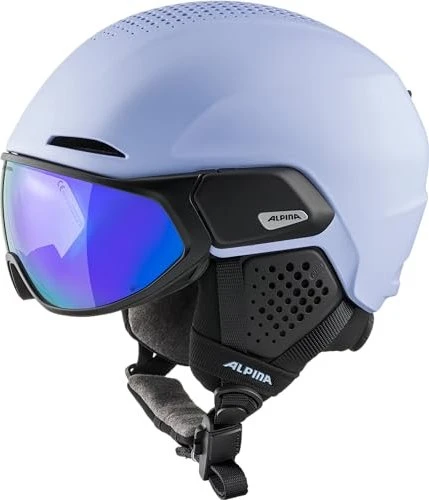 Alpina Alto Q-Lite Helm lilac/black matt