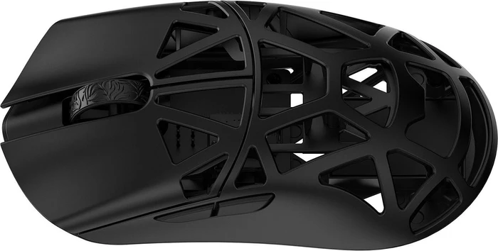 WLMouse Beast X Mini Pro Wireless 8K Magnesium Gaming Mouse, Solid Side + Omron Optical, schwarz, USB