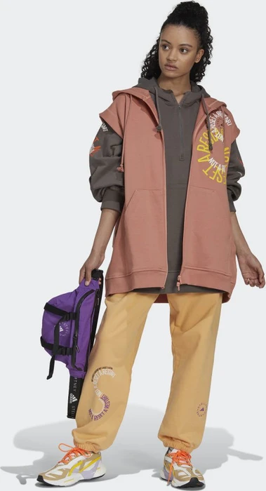 adidas by Stella McCartney Hoodie faded grey four
