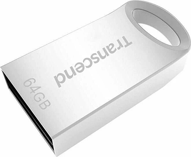 Transcend JetFlash 710 64GB silber, USB-A, USB 3.2 Gen 1×1