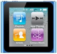 Apple iPod nano 16GB blau [6G]