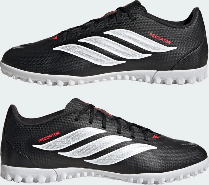 adidas Predator Club TF core black/cloud white/lucid red