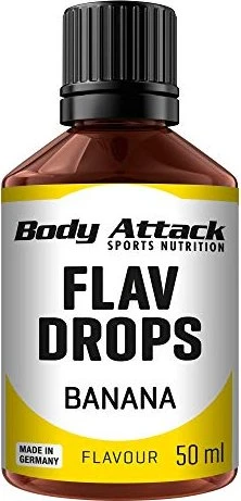 Body Attack Flav Drops Banane 50ml