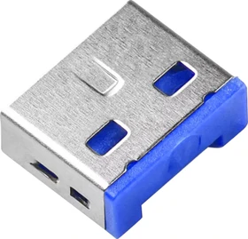 SmartKeeper USB-A Portblocker, Essential Basic, UL03, dunkelblau, 10er-Pack